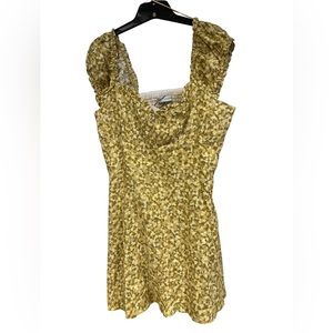 Zara Off the Shoulder Smocked Dress NWT